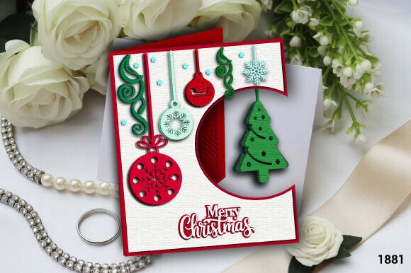3D SVG Christmas Card 1881 Review