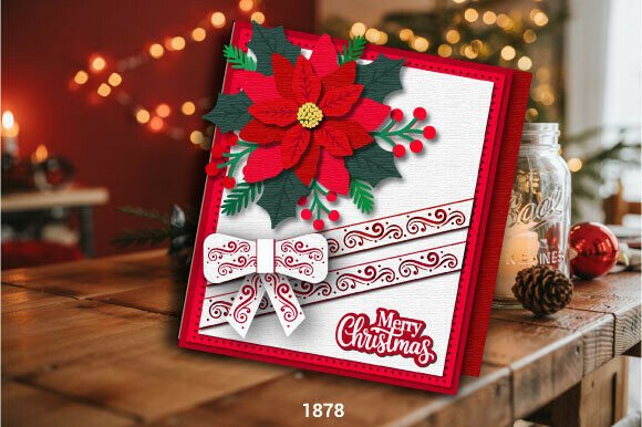 3D SVG Christmas Card Layer 1878 Review