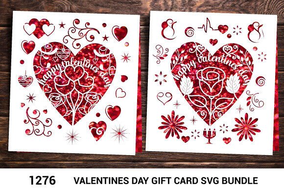 3D SVG Rose Heart: Shapes for Branding