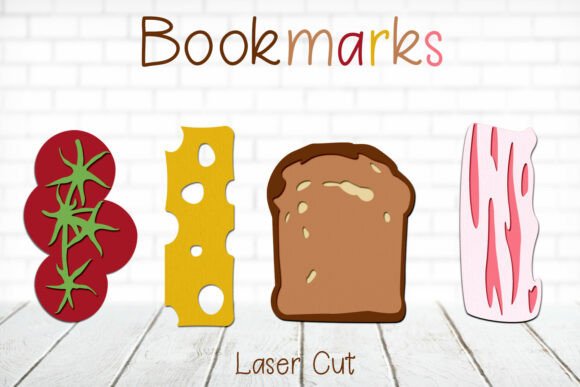 Laser Cutting Art: Creative Bookmarks Set, Layered Svg