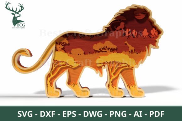 Laser Cutting Lion Wall Decor SVG Review