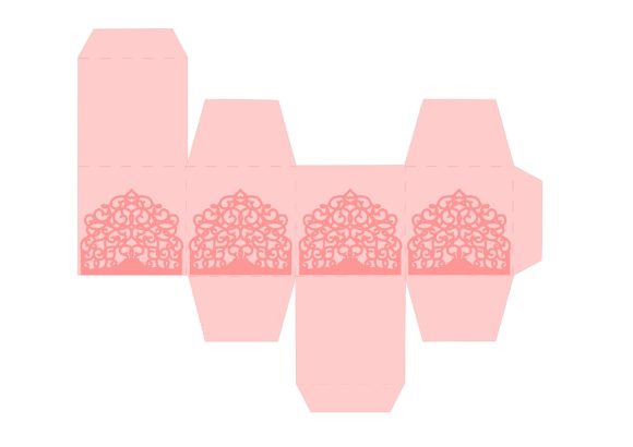 Wedding Arabescos Box: 3D SVG Shapes Review
